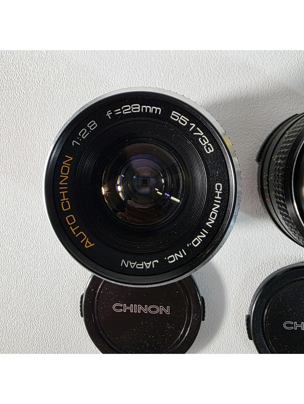 Lot of 5 Vintage 50mm 28mm Prime Lenses Canon FD Minolta Olympus Chinon FUNGUS